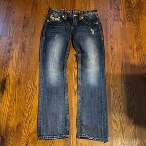 Men’s Rock Revival Jeans- Like New